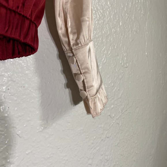 Gimmicks ~ Color Block Bomber Jacket ~ Size M - Picture 3 of 6